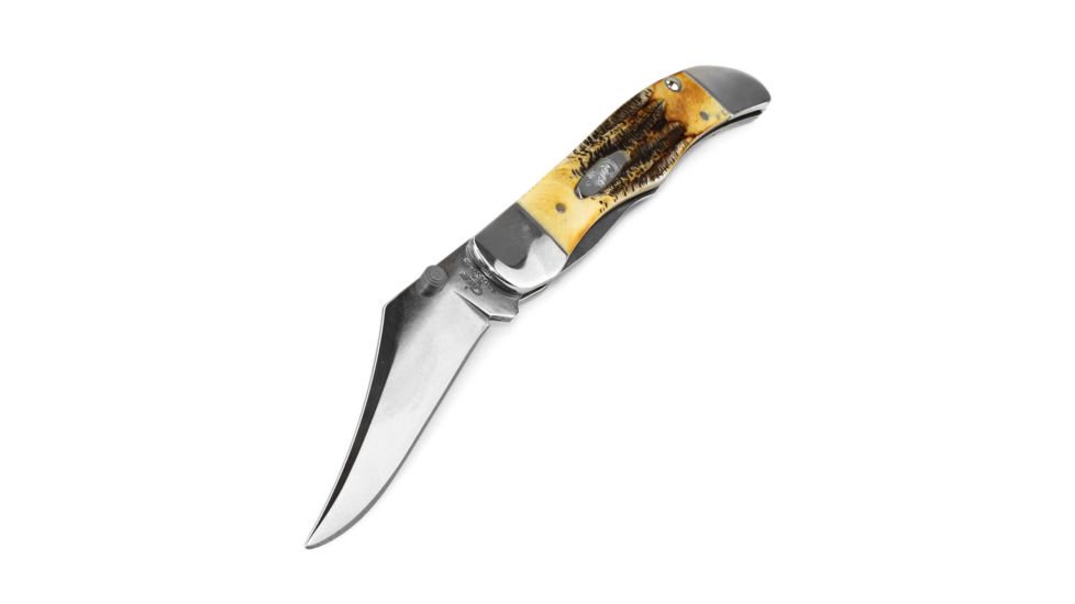 Case Tru-Sharp Blade / Bonestag Handle Kickstart Assisted Opening Mid-Folding Hunter, 4 in closed, 65314