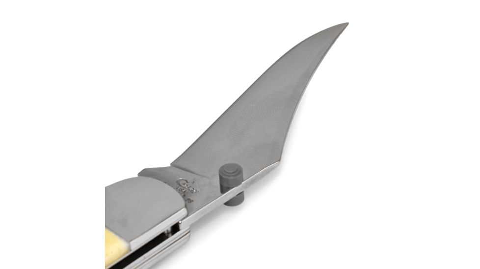 Case Tru-Sharp Blade / Bonestag Handle Kickstart Assisted Opening Mid-Folding Hunter, 4 in closed, 65314