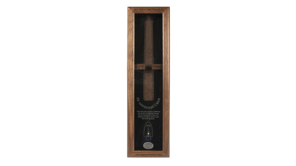 Case V42 Fighting Stiletto Knife Presentation Box 21943