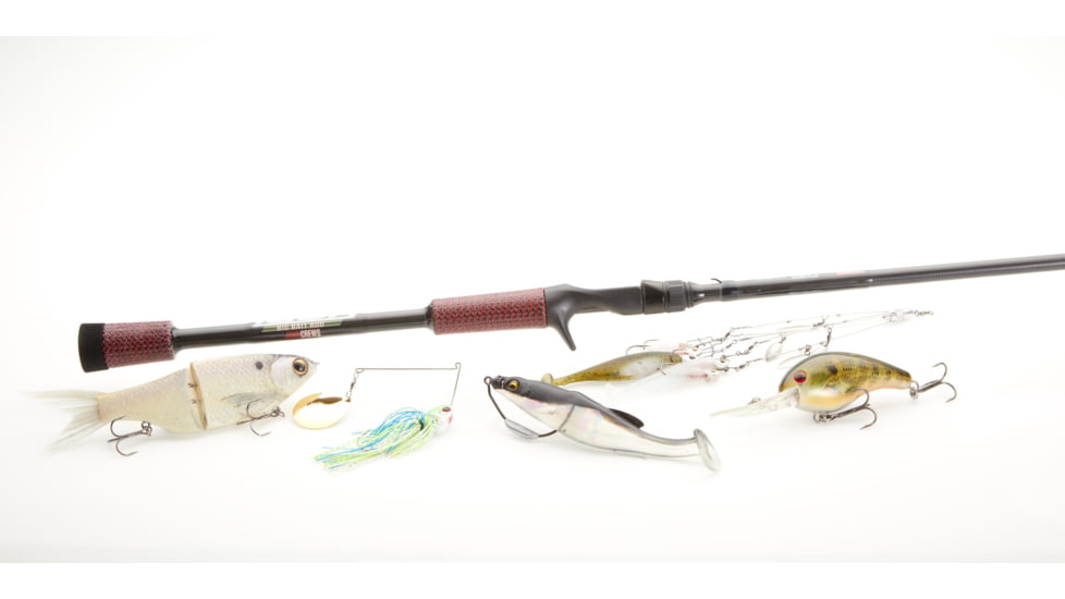 Cashion Fishing Rods John Crews ICON Series Big Bait Rod 7ft 10in, Med-Heavy, Mod-Fast, 15-55 lb, 1/2 - 3oz, IBB710MHMFJC