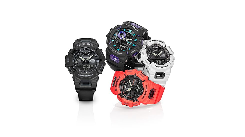 Casio G-Shock Analog-Digital Watch - Mens, Black, GBA900-1A