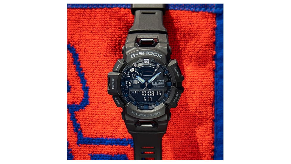 Casio G-Shock Analog-Digital Watch - Mens, Black, GBA900-1A