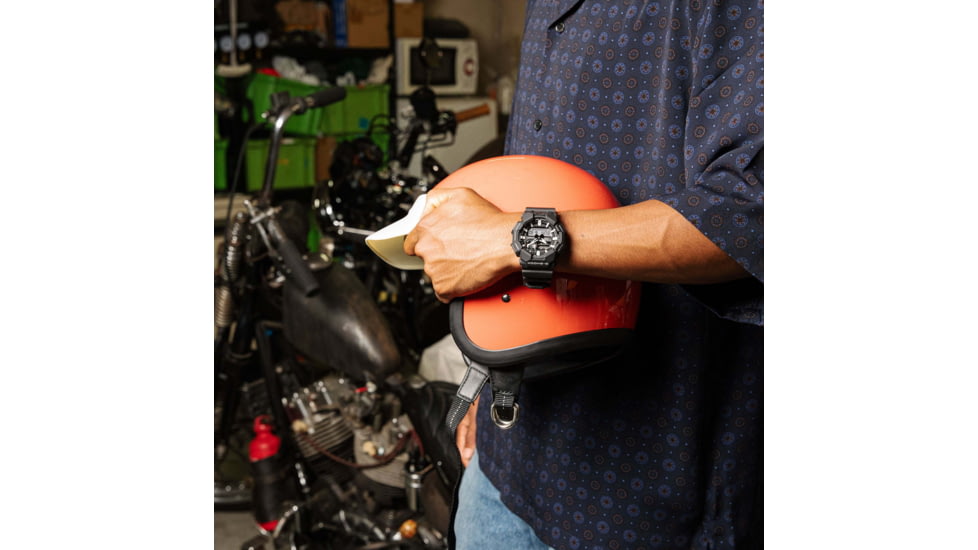 Casio G-Shock Mens Analog-Digital Movement Watch, 55 mm Case Diameter, Resin, Black, Bio-based Resin, GA-010-1A1CR