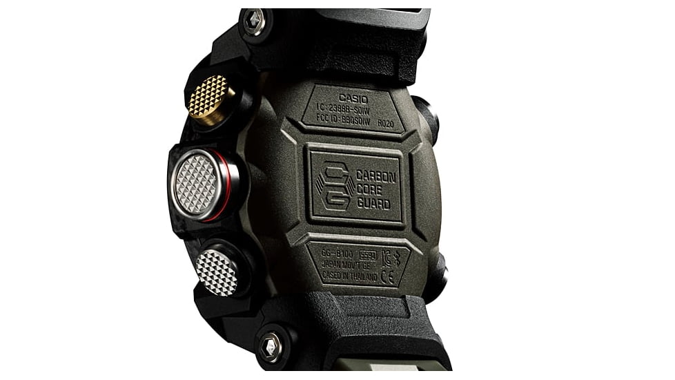 Casio G-Shock Mudmaster Triple-Sensor Watch - Mens, Black, GGB100-1A3