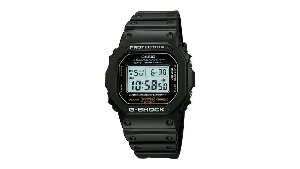 Casio Outdoor G-Shock Classic "Hockey Puck" Watch, Black DW5600E-1V