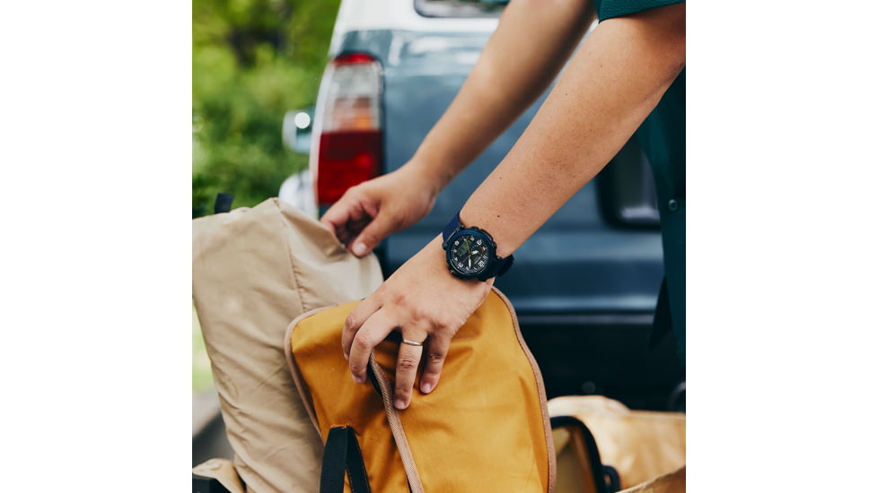 Casio PRO TREK Tough Solar Triple Sensor Watch - Mens, Blue, PRG601YB-2