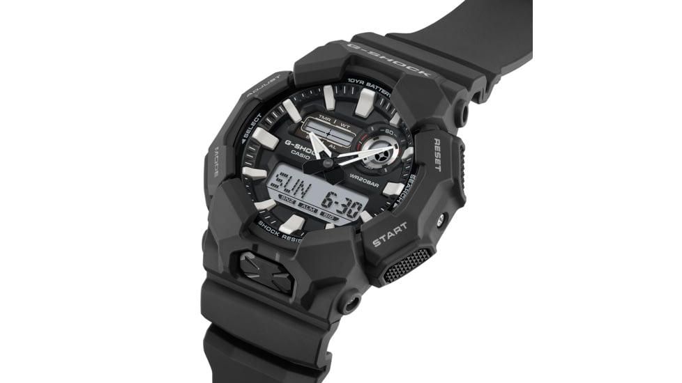 Casio Tactical G-Shock Analog-Digital 10-Year Battery Watch - Mens, Black, One Size, GA-010-1ACR