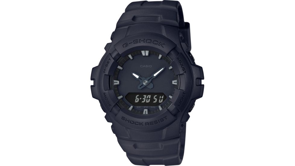 Casio Tactical G-Shock Black Out Anti Magnetic Watch, G100BB-1A