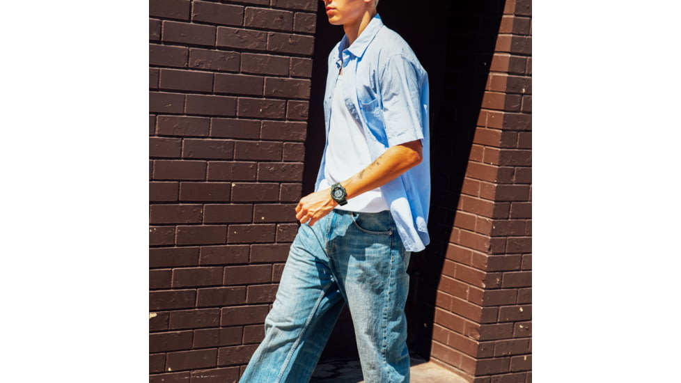 Casio Tactical G-Shock Classic 10-Year Battery Digital Watch - Mens, Green, One Size, GD-010-3CR