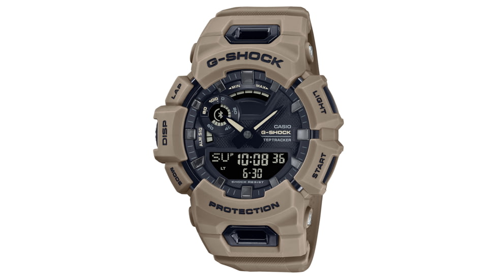 Casio Tactical G-Shock Move Analog-Digital Step-Tracker Watch, Tan, One Size, GBA900UU-5A