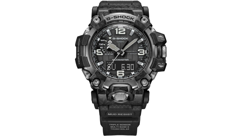 Casio Tactical G-Shock Mudmaster Master of G Watches, Black, GWG2000-1A1