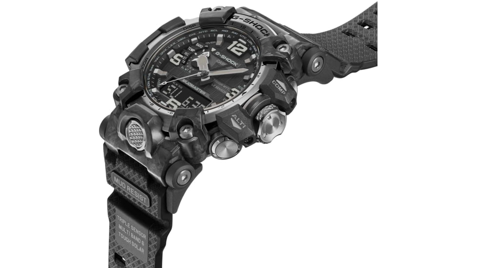 Casio Tactical G-Shock Mudmaster Master of G Watches, Black, GWG2000-1A1
