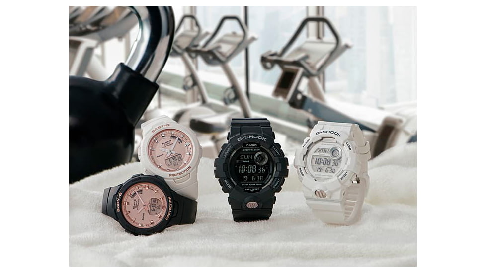 Casio Tactical G-Shock Power Trainer Watch, Black, One Size, GBD800-1B