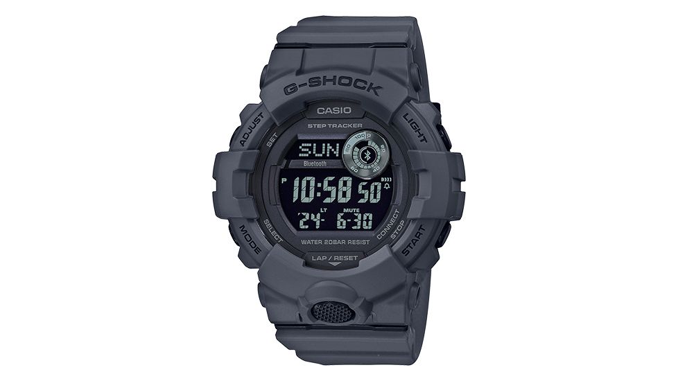 Casio Tactical G-Shock Power Trainer Watch, Dark Slate, GBD800UC-8
