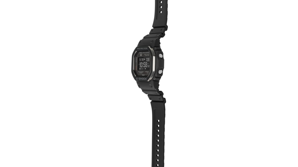 Casio Tactical G-Shock Solar-Powered Move Series Watch w/Heart Rate and Smartphone Link Connectivity - Mens, Black, One Size, DW-H5600MB-1CR