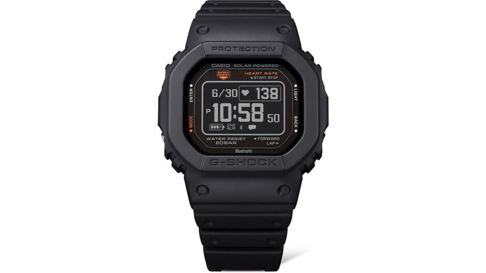 Casio Tactical G-shock/vlc Distribution DWH56001 G-Shock Move Series Fitness Tracker Black Size 145-215mm, Black, 145-215mm, DWH56001
