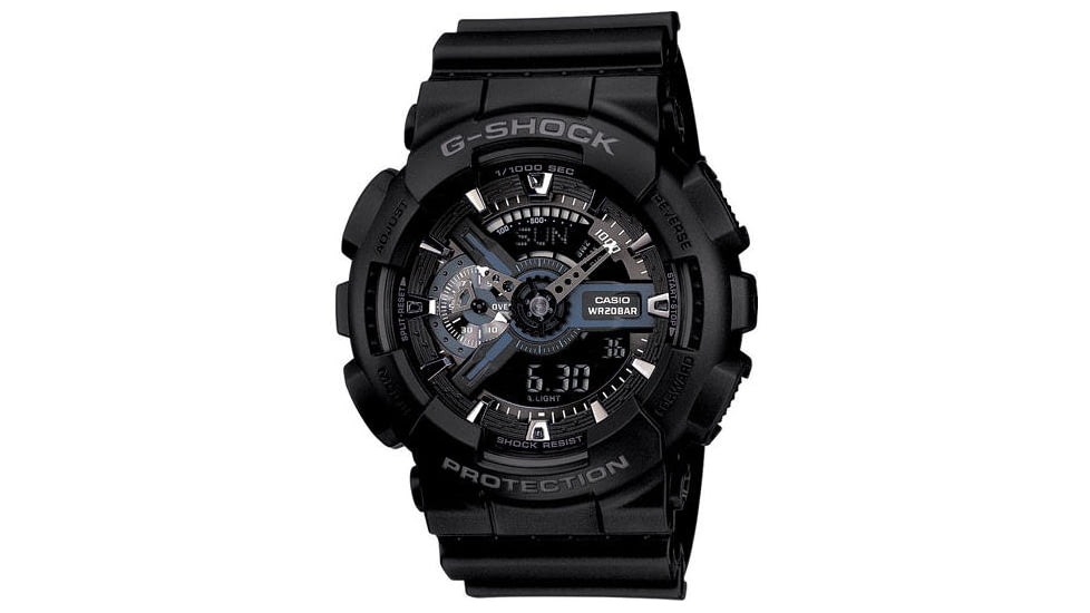 Casio Tactical G-Shock Watch, Black, One Size, GA110-1BCR