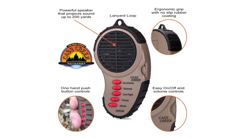 Cass Creek Ergo Series Crow Call, Camo, CC065