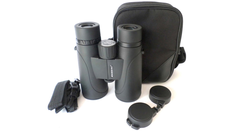 Cassini 10 x 42mm Porro Prism Water Proof Binoculars, Black, C-1042WP