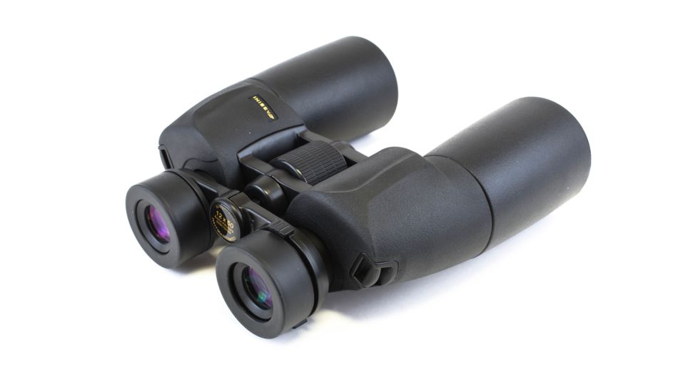 Cassini 12x50mm Waterproof Porro Prism Binocular and Case,Black C-P12