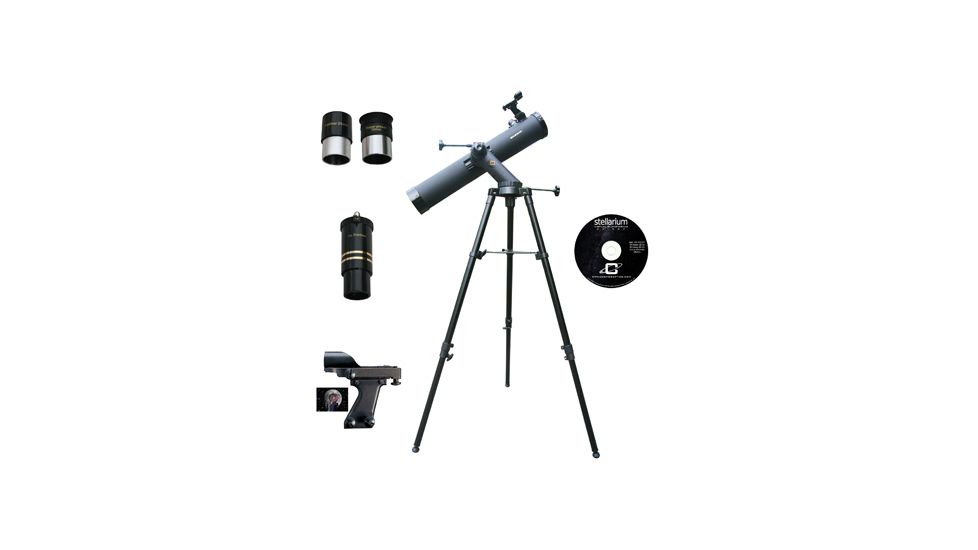 Cassini 800mm X 80mm Astronomical TRACKER Telescope, Charcoal C-80080TR