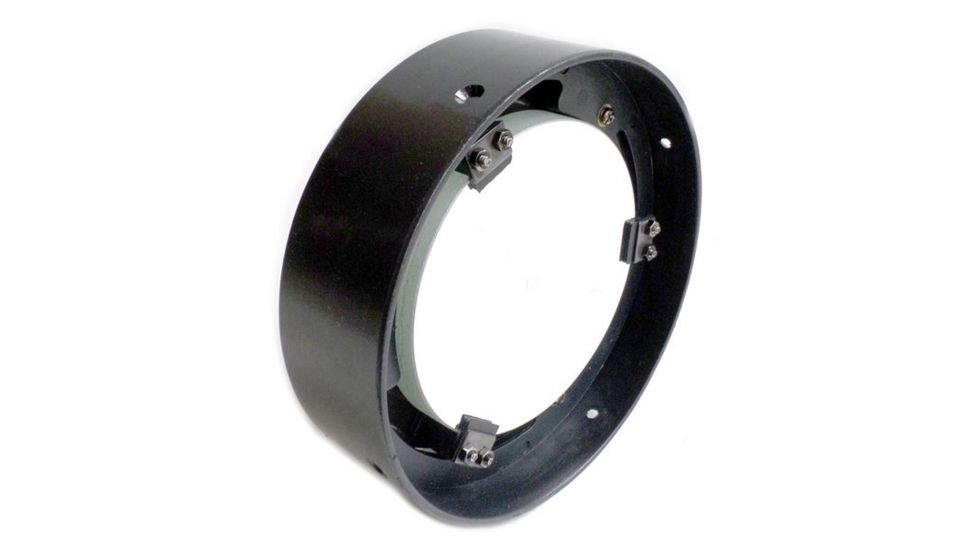 Cassini Spherical Primary Telescope Mirror and Cell, Plate Glass w/ Quartz Overcoat, Charcoal Cells, 102mm, 38mm, 27mm PMC 102 SET