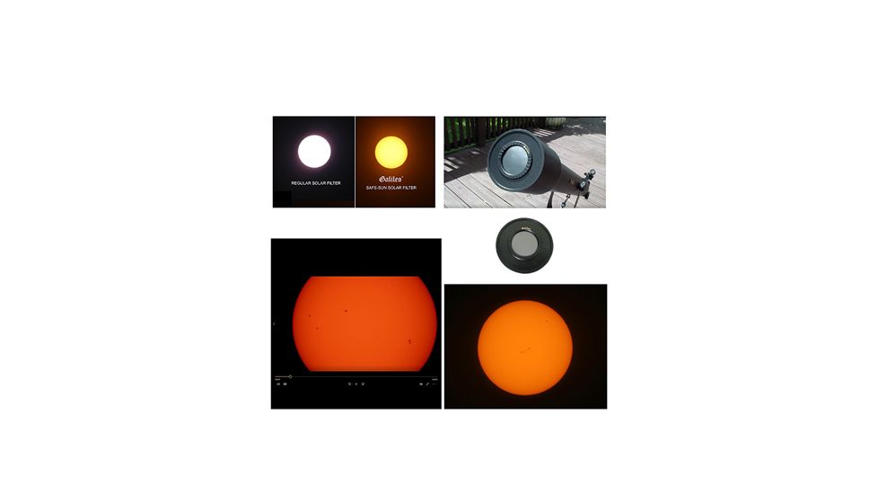 Cassini Tracker 600mm x 90mm Refractor Telescope and Solar Filter Cap, Black, NSN N, C-60090TRSF