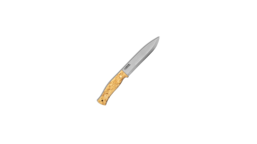 Casstrom Casstrom No. 14 SFK Fixed Blade Knife Curly Birch 5.5" Satin, Wood, Carbon Steel, adult, BHQ-202653