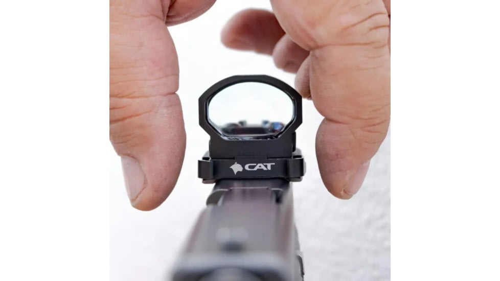 CAT Devices Gen3 Duty Magnetic Mounting System Adapter Plate, Glock slide 25.5mm, RMR, Black, CATMM3G02