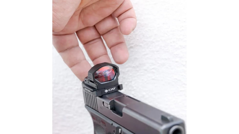 CAT Devices Gen3 Duty Magnetic Mounting System Adapter Plate, Glock slide 25.5mm, RMR, Black, CATMM3G02