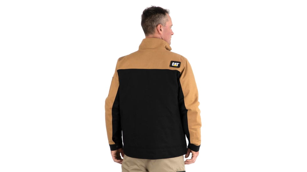CAT Insulated Utility Jacket - Mens, Black/Bronze, 2XL, 1310132-12949-2XL