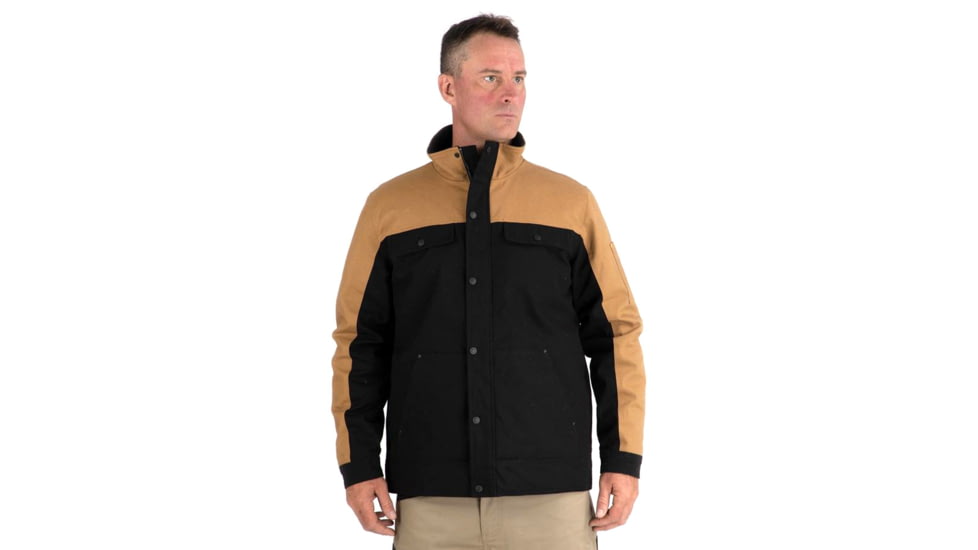 CAT Insulated Utility Jacket - Mens, Black/Bronze, 2XL, 1310132-12949-2XL