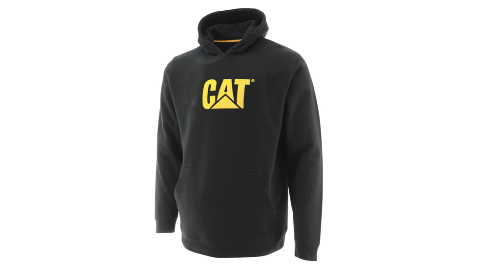 Caterpillar Midweight Hooded Sweatshirt - Men's, Extra Large, Black, 1050009-10158-XL