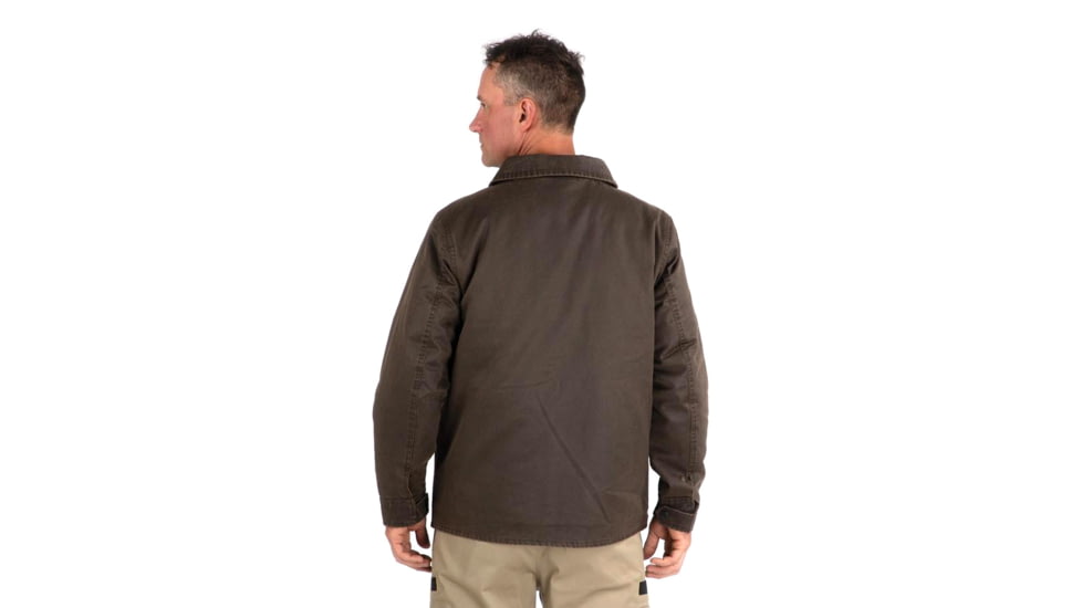 CAT Weathered Cotton Jacket - Mens, Coffee, 2XL, 1310128-12081-2XL