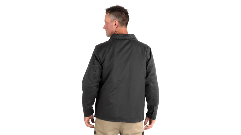 CAT Weathered Cotton Jacket - Mens, Raven, 2XL, 1310128-12076-2XL