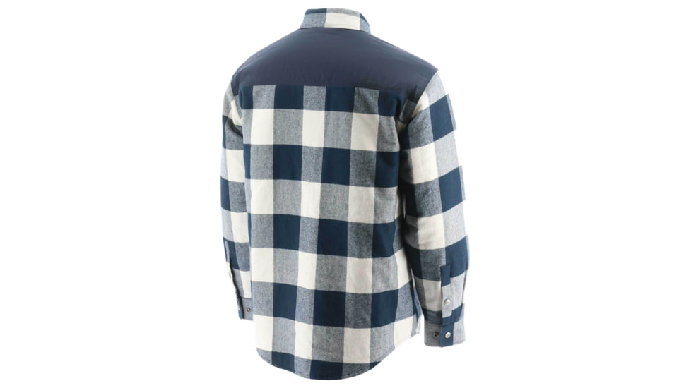 Caterpillar Block Insulated Shirt Jacket - Mens, Dark Marine, 2XL, 1310110-10378-2XL