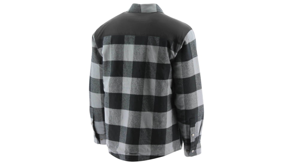Caterpillar Block Insulated Shirt Jacket - Mens, Pitch Black, 2XL, 1310110-10121-2XL