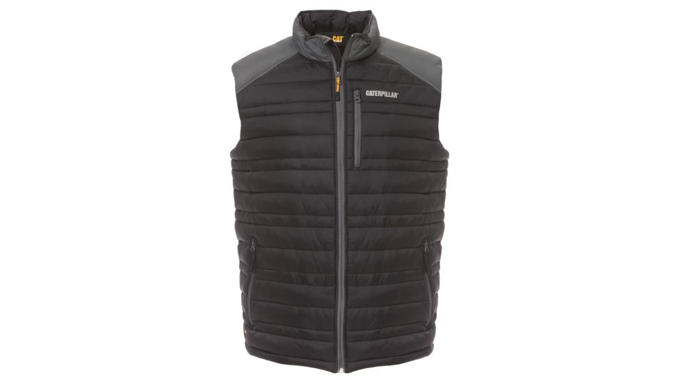 Caterpillar Defender Insulated Vest, Black, Medium 1320012-016-M