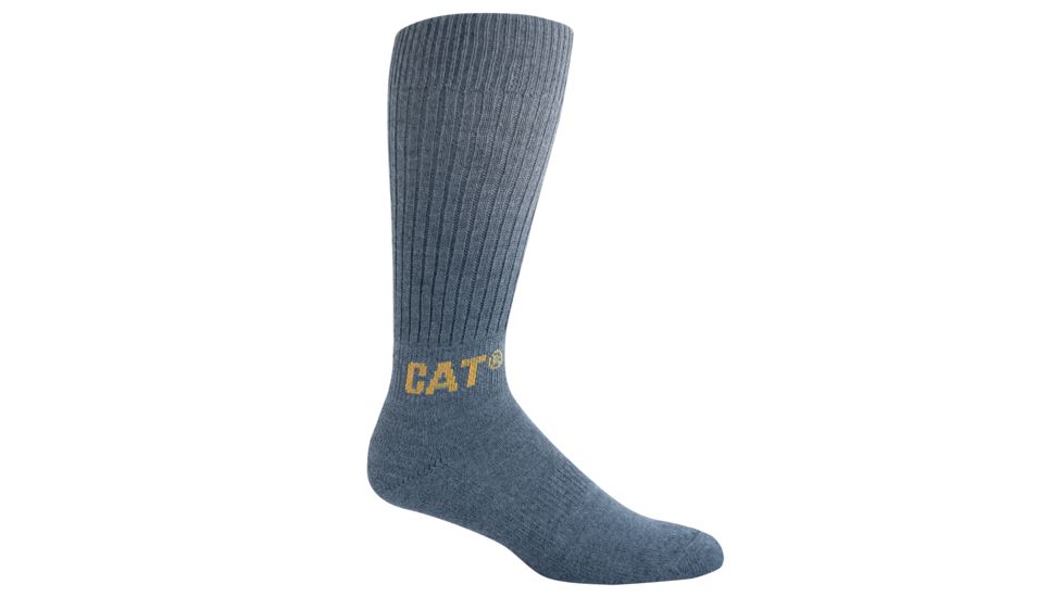 Caterpillar Flame Resistant Work Sock, Dark Heather Grey, Large 1110001-004-L