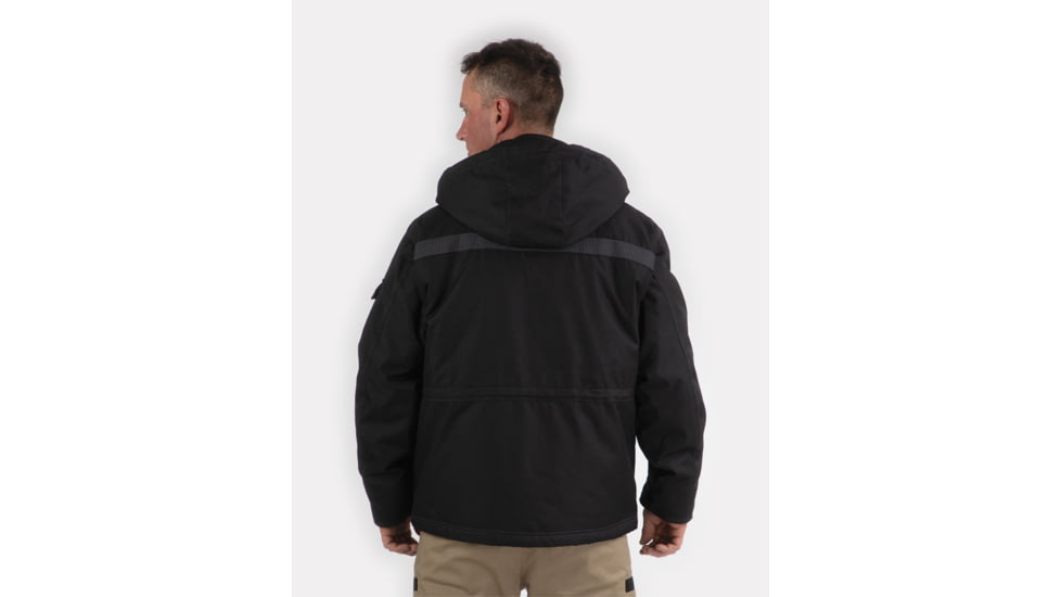 Caterpillar Heavy Insulated Parka - Men's, Black, Large, W11432-016-L