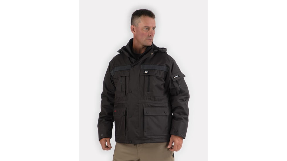 Caterpillar Heavy Insulated Parka - Men's, Graphite, Large, W11432-061-L
