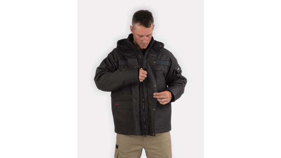 Caterpillar Heavy Insulated Parka - Men's, Graphite, Large, W11432-061-L
