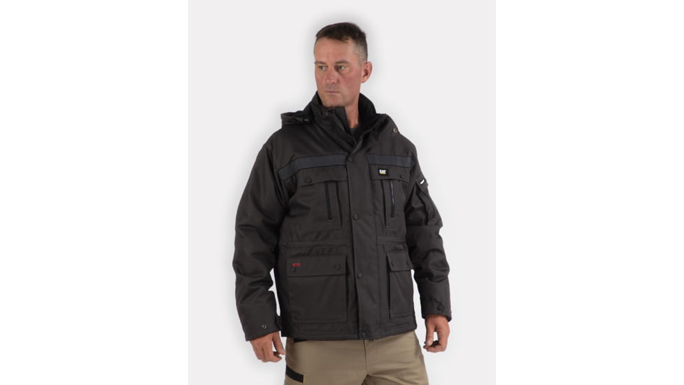 Caterpillar Heavy Insulated Parka - Men's, Graphite, Large, W11432-061-L