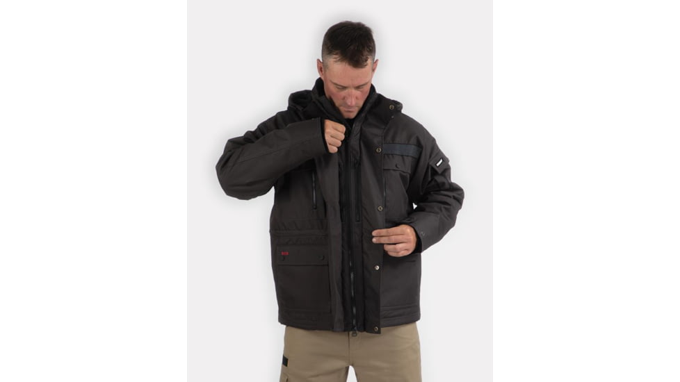 Caterpillar Heavy Insulated Parka - Men's, Graphite, Large, W11432-061-L