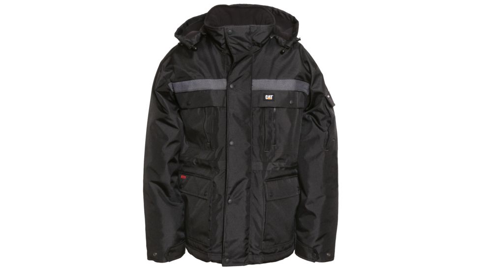 Caterpillar Heavy Insulated Parka - Men's, Black, Small, W11432-016-S