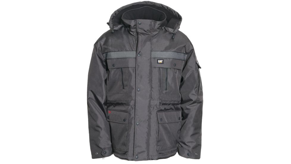 Caterpillar Heavy Insulated Parka - Men's, Graphite, Large, W11432-061-L