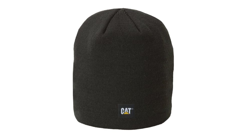 Caterpillar Logo Knit Cap, Black, One Size 1120038-016-OS