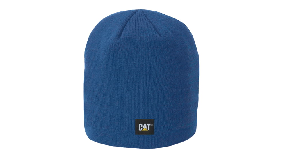 Caterpillar Logo Knit Cap, Vintage Blue, One Size 1120038-40F-OS