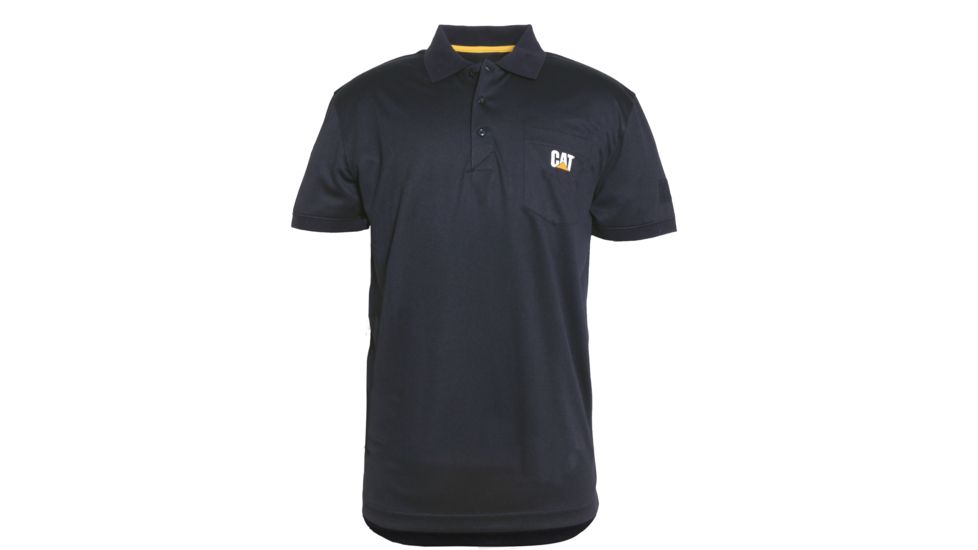 Caterpillar Snag-Free Performance Polo Shirt, Black, Medium 1620007-016-M