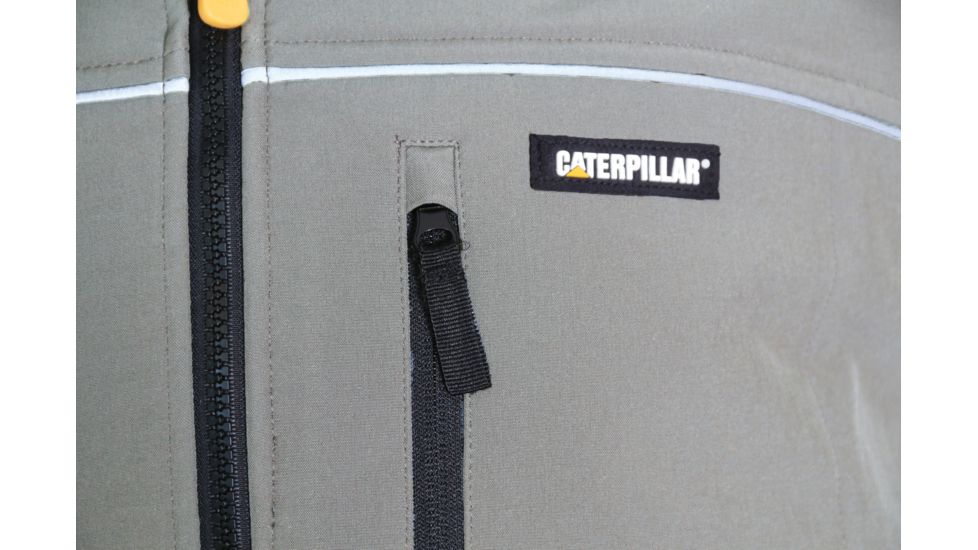 Caterpillar Soft Shell Jacket - Mens, Monument, Small, W11440-10305-S